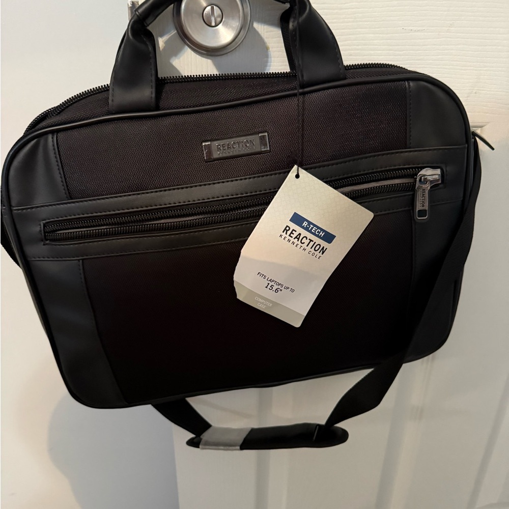 Kenneth Cole Reaction Black Laptop Bag